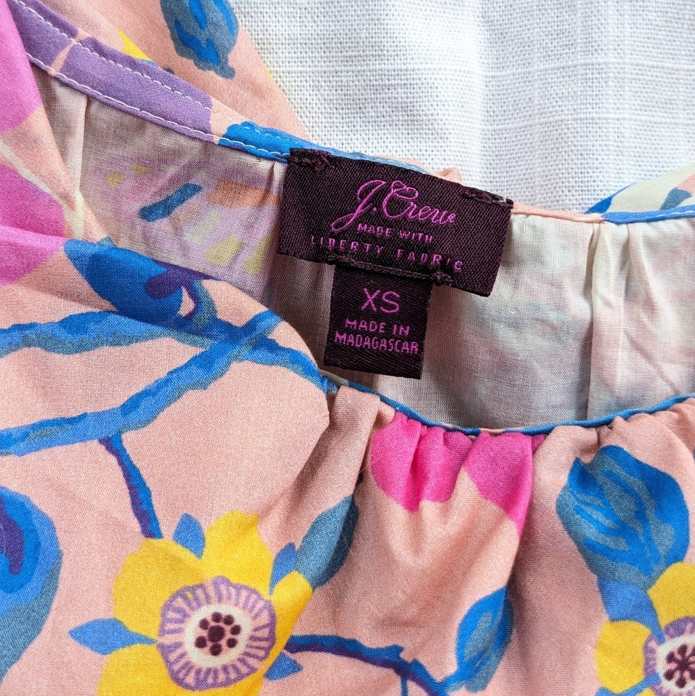 J.Crew x Liberty Pavilion Floral Tank - Picture 4 of 7